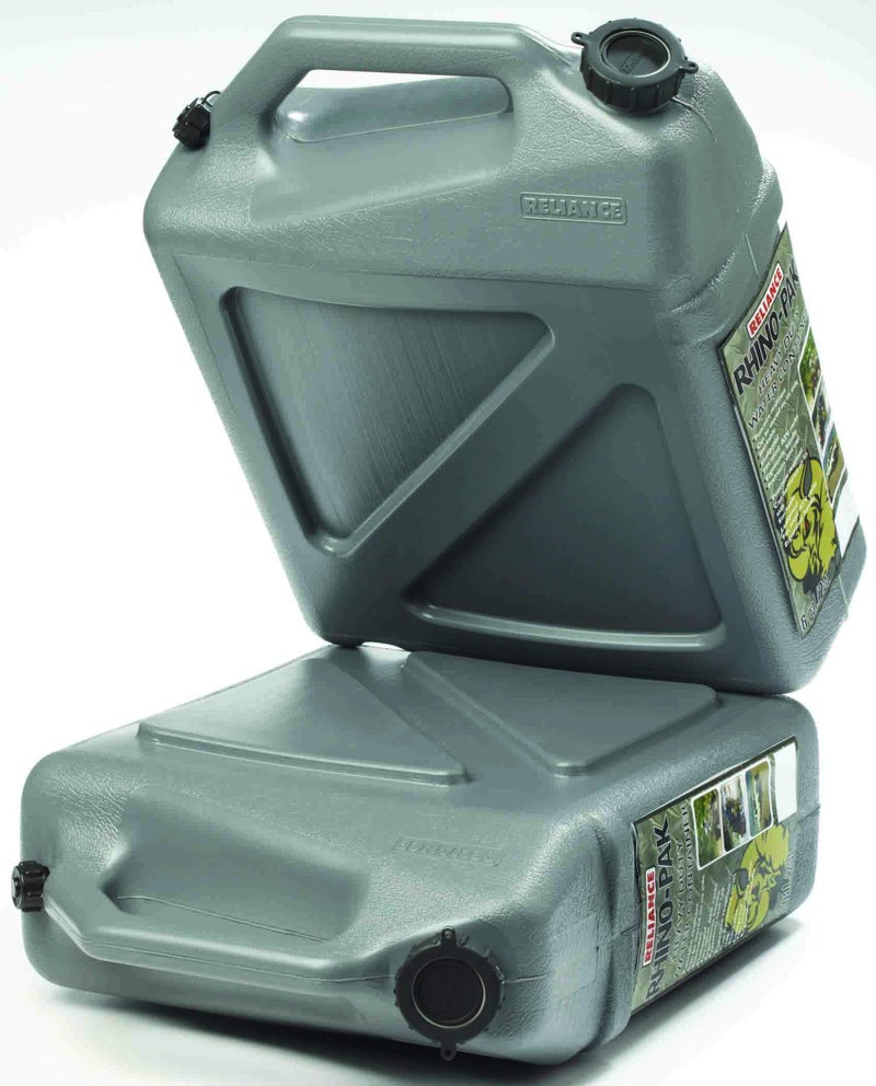 Reliance Products Rhino-Pak Heavy Duty Water Container (Grey, Medium), 8580-15 - Image 2